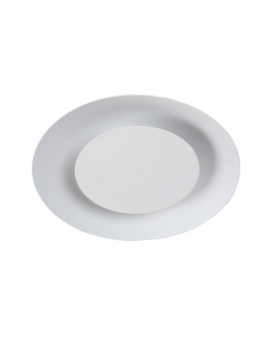 plafonnier led intégrée - FOSKAL - Lucide - 1X6 W, 2700K en blanc