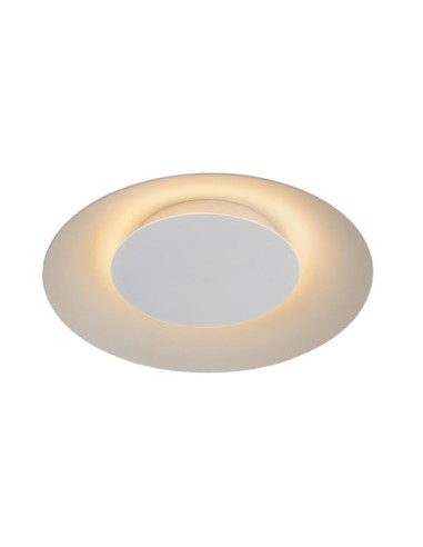 Plafonnier led diamonds 34,5 cm Foskal blanc de lucide