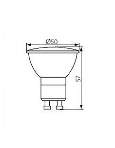 Ampoule Led Gu10 3W blanc froid - Kanlux Leluminaireled.com 2