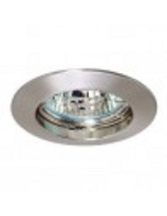 Support spot Led encastrable rond alu brossé - Kanlux Leluminaireled.com