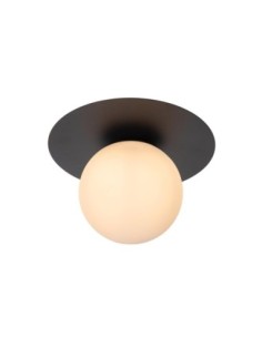 plafonnier Tricia noir lucide