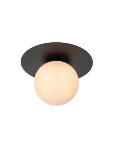 plafonnier Tricia noir lucide