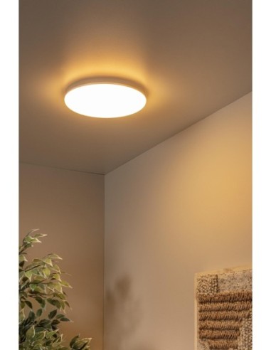 Olson de Lucide, plafonnier Led extra-plat - 1800 lumens