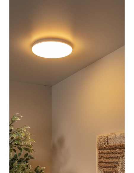 Olson de Lucide, plafonnier Led extra-plat - 1800 lumens