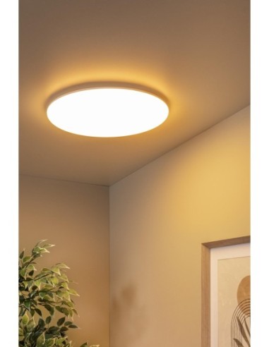 Plafonnier Led étanche (IP 44), dimmable, CCT, 3100 lumens - Olson - Lucide