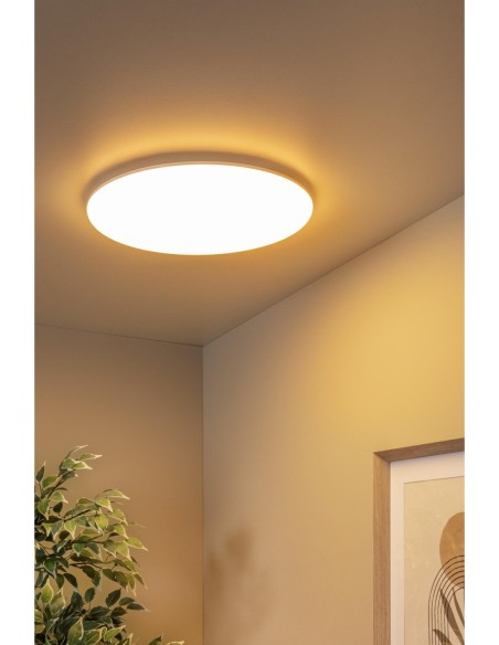 Plafonnier Led étanche (IP 44), dimmable, CCT, 3100 lumens - Olson - Lucide