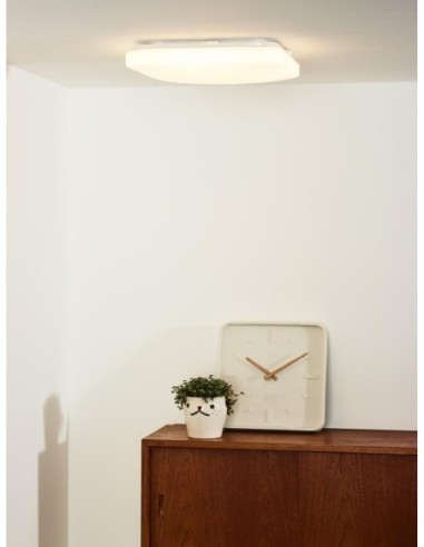 Lucide - Otis - plafonnier Led carré extra-plat