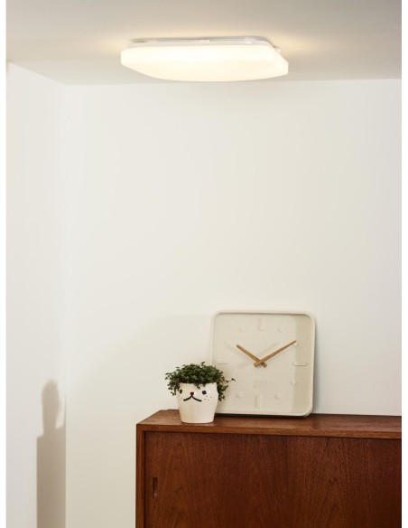 Lucide - Otis - plafonnier Led carré extra-plat