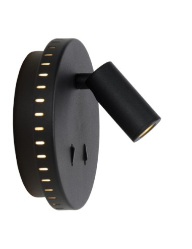 Applique murale 2 sources lumineusse - rétro-éclairage - Lucide - Bentjer