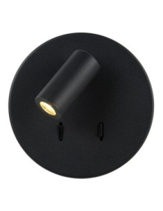 Applique murale Led 2 sources lumineuses noire - Lucide -  Bentjer 2