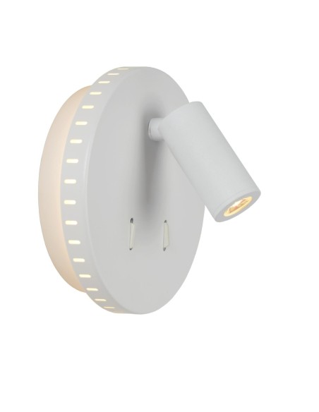 Applique murale Led 2 sources lumineuses blanche - Lucide -  Bentjer