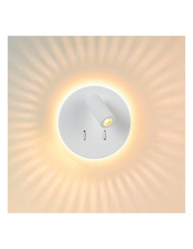 Lucide - Bentjer - applique murale Led 2 sources lumineuses