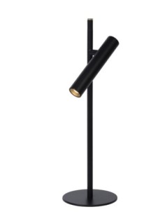 Lampe de table  éclairage blanc chaud noire - Lucide - Philon