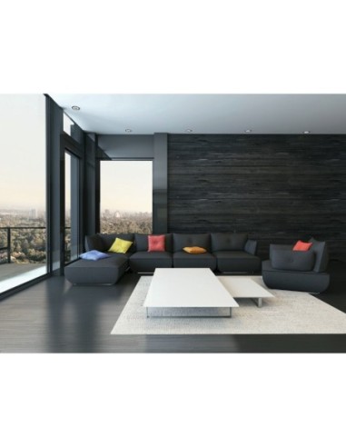 Support spot Led encastrable orientable Design rond noir - Kanlux - Gwen Leluminaireled.com