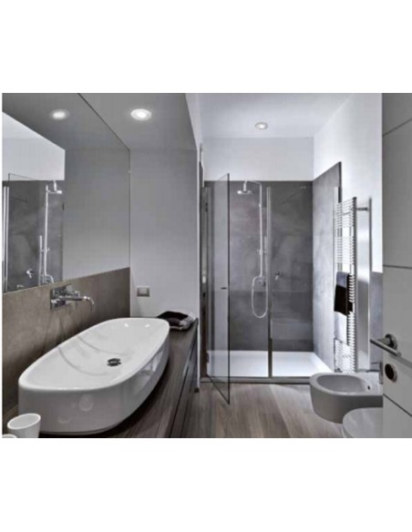 Support spot Led encastrable étanche rond blanc - Kanlux Leluminaireled.com