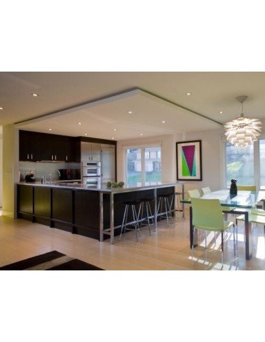 Support spot Led encastrable étanche carré blanc - Luminance Leluminaireled.com