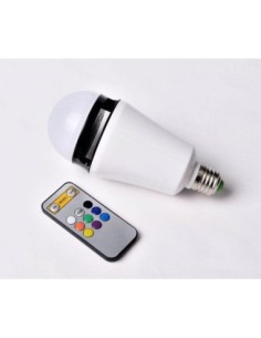 Ampoule Led haut-parleur Bluetooth RGB Samba - Luminance Leluminaireled.com 2