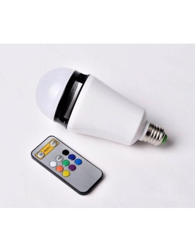 Ampoule Led haut-parleur Bluetooth RGB Samba - Luminance Leluminaireled.com