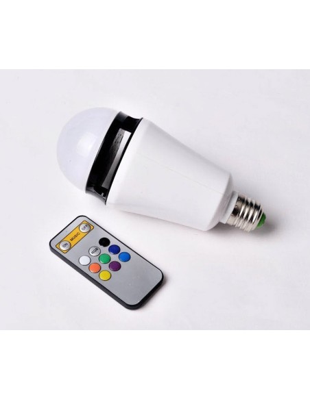 Ampoule Led haut-parleur Bluetooth RGB Samba - Luminance Leluminaireled.com