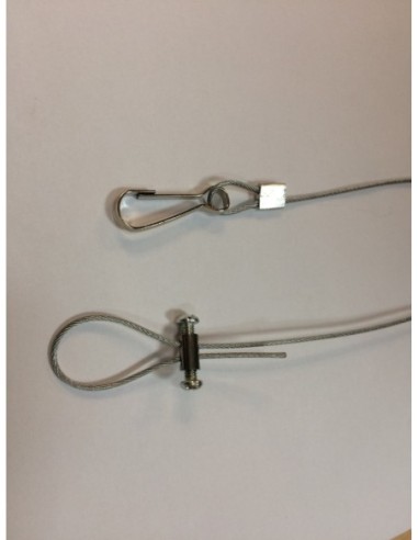 Câble anti-chute de sécurité pour dalle Led - Luminance Leluminaireled.com