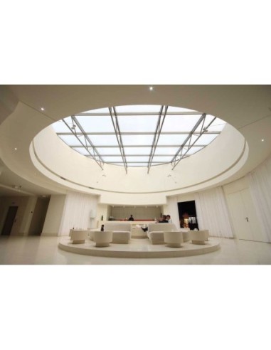 Support  spot Led carré encastrable orientable Design  alu brossé - Kanlux - Seidy Leluminaireled.com