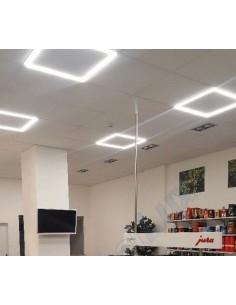 Dalle Led cadre lumineux 40 watts 60x60 cm 3600 lumens - Kanlux Leluminaireled.com 2