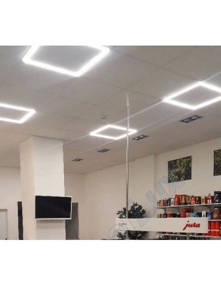 Dalle Led cadre lumineux 40 watts 60x60 cm 3600 lumens - Kanlux Leluminaireled.com
