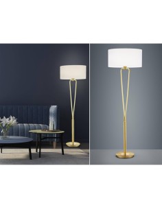 Lampadaire Led laiton culot E27- Trio - Paris II 2