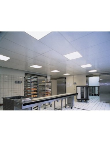 Dalle Led étanche 40W 60x60 cm 4000 lumens 4000 K - Luminance Leluminaireled.com