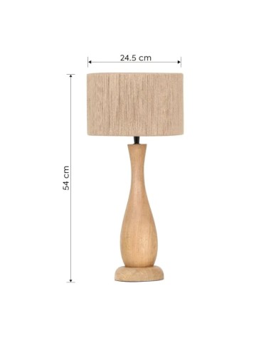 Lampe de table Toba de Trio - dessin technique