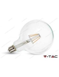Ampoule Led filament E27 G125 6W - Luminance Leluminaireled.com 2