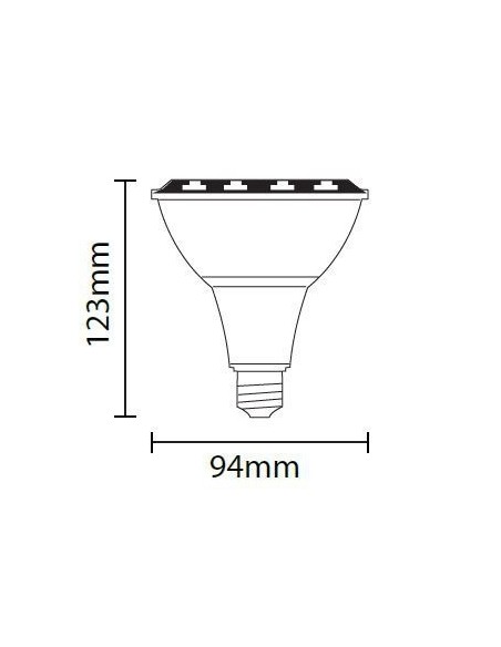 Ampoule Led  E27 PAR30 30 Watts - Optonica Leluminaireled.com