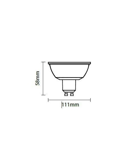 Ampoule Led GU10 AR 111 15W dimmable - Optonica Leluminaireled.com