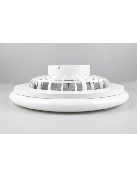 Plafonnier ventilateur STRALSUND LED 30W titane