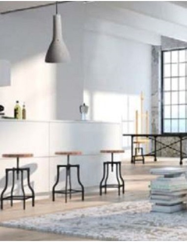 Lampe béton conique suspendue Etissa - Kanlux Leluminaireled.com