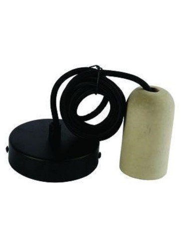 Suspension Led béton pour ampoule décorative  - Girard-Sudron Leluminaireled.com