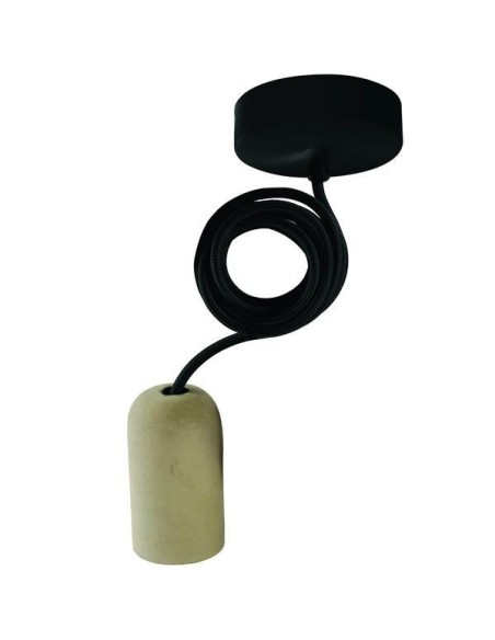 Suspension Led béton pour ampoule décorative  - Girard-Sudron Leluminaireled.com