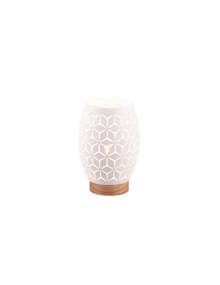 Lampe de table Bidar de la marque TRIO - 1XE27, 28w max, jeu de lumière