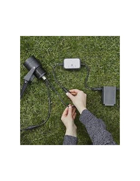 Détecteur crépusculaire étanche 24 V IP44 avec minuteur Garden24 - Markslöjd Leluminaireled.com