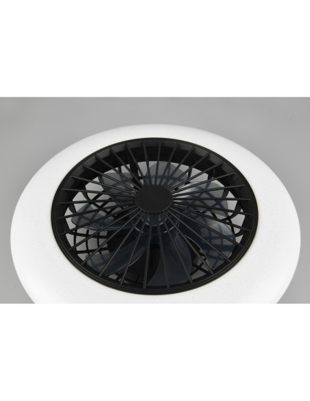 Plafonnier ventilateur STRALSUND LED 30W noir