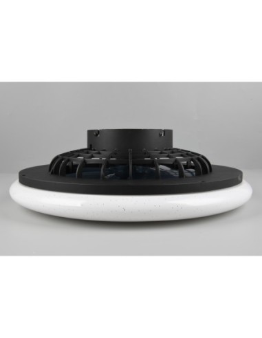 Plafonnier ventilateur STRALSUND LED 30W noir