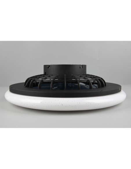 Plafonnier ventilateur STRALSUND LED 30W noir