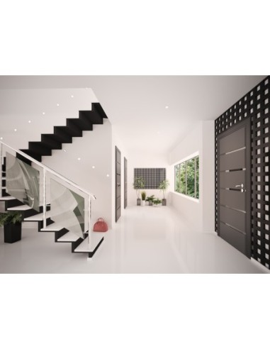 Support spot Led encastrable orientable  rond noir Dalla - Kanlux Leluminaireled.com