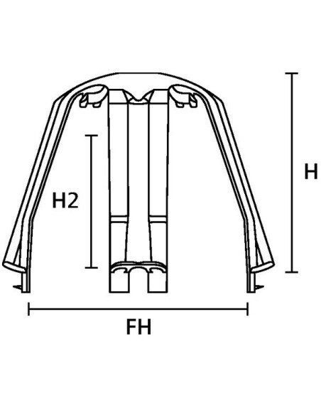 Cloche de protection pour spot encastré SpotClip - I - Kanlux Leluminaireled.com