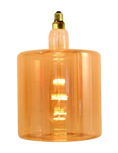 Ampoule Led géante  à filament F. Peltier cylindrique - Girard-Sudron Leluminaireled.com