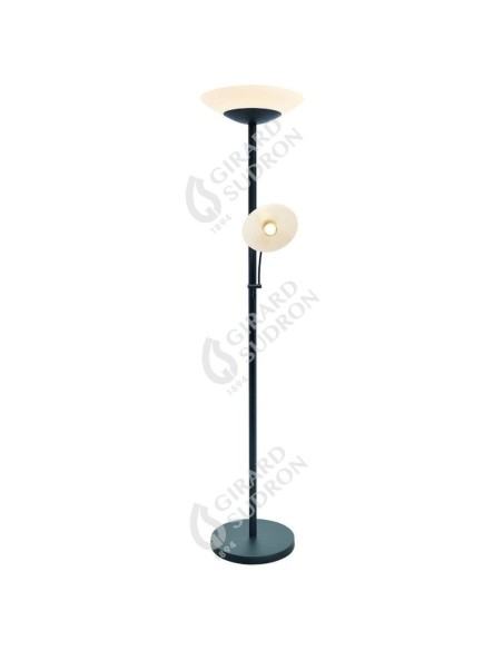Lampadaire Led rond avec liseuse - Girard-Sudron Leluminaireled.com