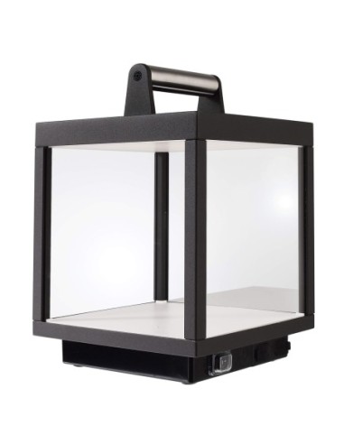Lampe de table autonome rechargeable USB  - Dekolight - Lacertae Leluminaireled.com