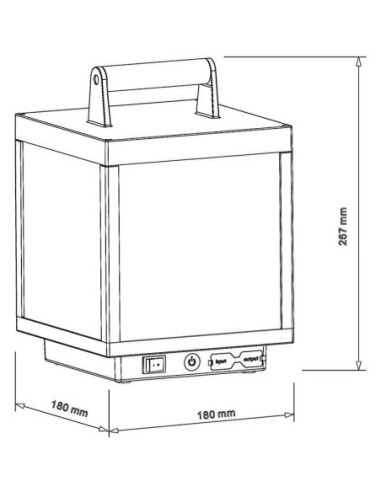 Lampe de table autonome rechargeable USB  - Dekolight - Lacertae Leluminaireled.com