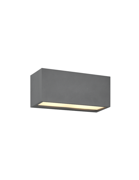 TRIO, Applique, MAYENNE 2xE14, max.10,0 W Corps Fonte daluminium, Antracite L 2 | Trio
