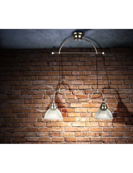 Suspension  Led 2 points lumineux Asnen - Markslöjd Leluminaireled.com